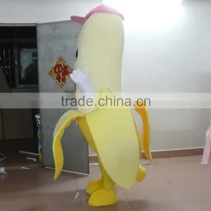 OEM/plush Material/head With Cooling Fan Banana Mascot Costume thumbnail-2