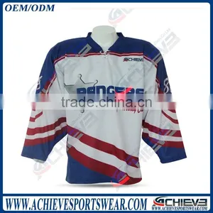 Sublimated Hockey Socks, Ice Hockey Socks With Hook and Loop thumbnail-5
