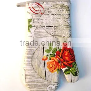 2 Pcs Kitchen Set Wooden Flower Pot Holder, Wooden Oven Glove thumbnail-2