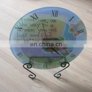 Sublimation Glass Clock thumbnail-1