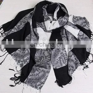 Blanket Grid Tartan Taasels Cape Oversize Winter Warmer Scarf Women Fashion Jewelry thumbnail-1