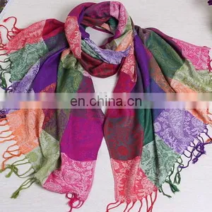 Blanket Grid Tartan Taasels Cape Oversize Winter Warmer Scarf Women Fashion Jewelry thumbnail-6