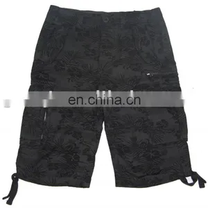 Men Casual Printed Cargo Short thumbnail-1