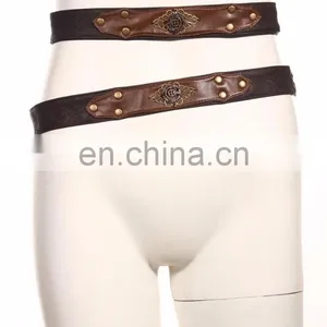 Steampunk Half-corsage - Waist Belt With Removable Details and Pocket thumbnail-4