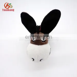 Custom Mini Plush Donkey Animal Keychain thumbnail-3