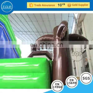 TOP INFLATABLES Airplane Bounce House Kids Inflatable Jumping Balloon With Low Price thumbnail-1