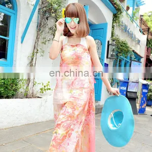 2015fashion Style Newest High Quality Silk Crepe Georgette Digital Printing Pareo(SP860L) thumbnail-4