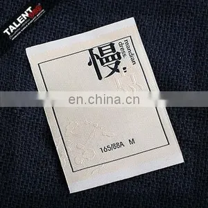 Custom Brand Name Logo Clothing Woven Label for Garment thumbnail-2