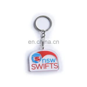 Custom Printed Transparent Acrylic Keychain, Plastic Keychain thumbnail-2