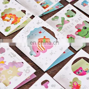Dolphin Deer Cat Cartoon Greeting Cards Valentine's Day Mini Greeting Cards With Envelopes thumbnail-6