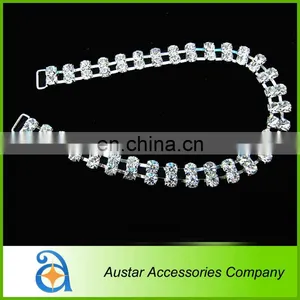 Wholesale Crystal Rhinestone Connector For Swimwear/Bikini thumbnail-1