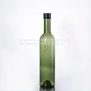 500ML Green Color Whisky Bottle With Screw Cap thumbnail-1