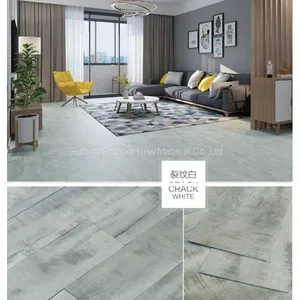 PVC Flooring Sheet Tiles Glue Down 6″*48″size thumbnail-1