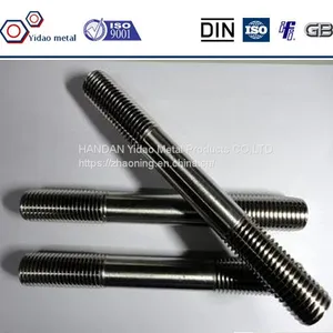 Stress Bar ,smooth Bar,round Smooth With Rolled on Thread,foundation Bolt, thumbnail-3