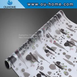 BT841 Home Privacy Stained Translucence Window Film thumbnail-2
