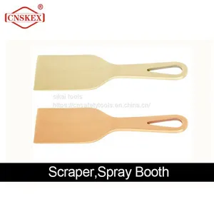 Explosion-proof Scraper Spray Booth High Quality Al-cu thumbnail-1