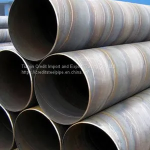 API 5L Spiral Steel Pipe Liquid Gas Transportation Welded Steel Pipe For Sale thumbnail-1