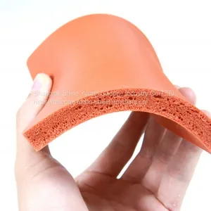 High Temperature Resistant Foaming Close Cell Silicone Rubber Pad Mat Heat Press thumbnail-4