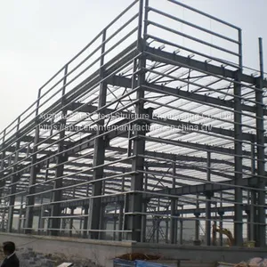Light Weight Steel Structure Building Space Frame Structure Warehouse Workshop Roof Truss thumbnail-1
