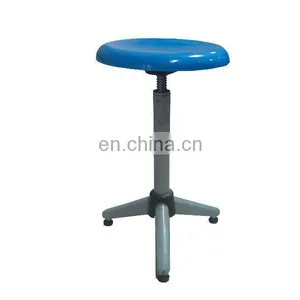 Laboratory Chair With Wheels,Lab Stool Metal Swivel Bar Chairs thumbnail-4