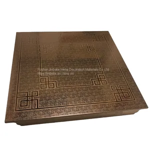 Anti - Oil Anti - Oxidation Stainless Steel Integrated Ceiling316 304 0.6mm Thickness 300X300mm China Factory thumbnail-3