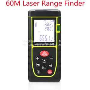 60m Laser Distance Meter Laser Rangefinder Measurer Meter Handheld Area/Volume Measure Tool thumbnail-4
