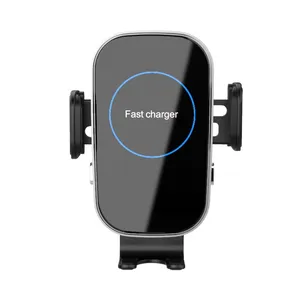 Wireless Charger Car Holder is Suitable for Vent Installation Car Phone Holder Fast Wireless Charging Charger thumbnail-2