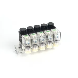 10 Station Manifold 24V 220V Multiple Solenoid Control Valves thumbnail-1