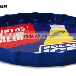 New Arrival Customized Order Plastic Portable Tray Round Plastic Tray thumbnail-5