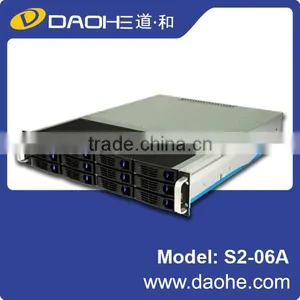 New Product 2U 2bay 550mm Length Storage Computer Case thumbnail-1