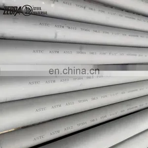 JIS ASTM 201 Thickness 0.3mm and Diameter 500mm Seamless Pipe Stainless Steel Tube thumbnail-4