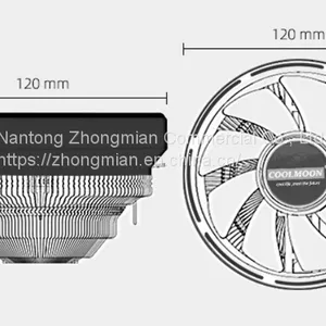CPU Fan 12V DC 0.38A 62CFM Max With Hydraulic Bearing and 40000H thumbnail-4