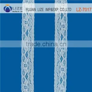 LZ-7017 Dustcloth Spread Sari Cotton Embroidery Lace Trim for Dress thumbnail-1