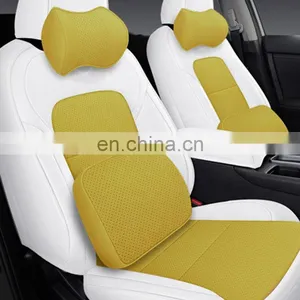 2022 New Custom DIY Black Green Standard Imitation Fiber Leather Full Car Conversion Seat Cover Fit for to Yota Corolla 2015+ thumbnail-5
