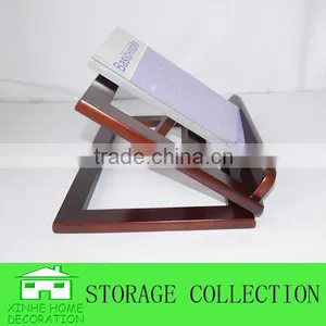 Handmade Wood Book Holder, Book End, Wood Book Stand thumbnail-1