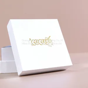 Wholesale Custom Jewelry Box White New Arrival Ring Necklace Pendant Jewelry Packaging Box Fancy Paper Jewelry Box thumbnail-3
