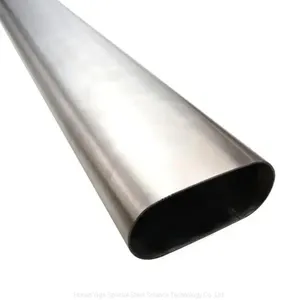 China Stainless Steel Oval Tube Special Shaped Stainless Steel Pipe Suppliers thumbnail-3