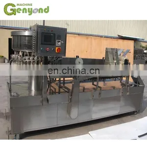 Factory Shanghai High Speed Plastic Soft Tubes Ice Lolly or Ice Pop or Popsicle Yogurt Filling and Sealing Packing Machine thumbnail-2