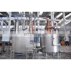 Micro Moonshine Still Home Alcohol Distillation Equipment/Moonshine Distillery Copper Distiller thumbnail-4