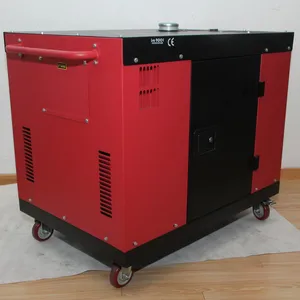 7kw Single Phase 220v Air-cooled Silent Diesel Generator 1100Fdiesel Engine thumbnail-1