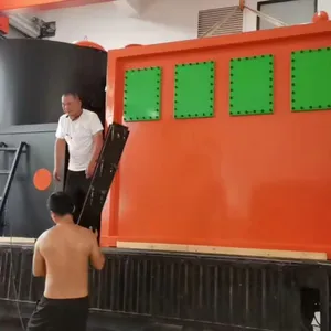 Fumigation Magnetic Carbonization (pyrolysis) Furnace, Magnetic Pyrolysis Garbage Treatment Equipment thumbnail-5