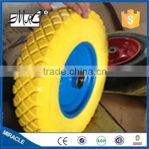 Endural Solid Small Flat Free Wheelbarrow Wheel PU Foam Wheel 3.25 / 3.00-8 thumbnail-2