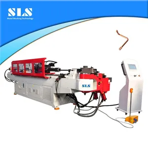 Automatic Hydraulic Servo Aluminum Copper Stainless Steel Metal Pipe Tube CNC Bender Bending Machine thumbnail-1