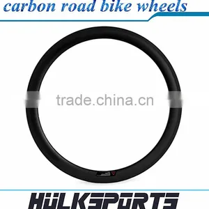 2016 Hot Sale 23mm Width Carbon Road Bicycle Rim 50mm Carbon Tubular Wheel 700C Carbon Road Bike Rims thumbnail-3
