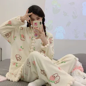 Winter Pajamas Set for Women Manufacturer thumbnail-1