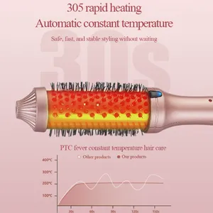 Curling Comb/roller Comb/electric Curling Comb/long and Short Hair Care Electric Heating Comb Fluffy Perm Curling Comb（Wechat:13510231336） thumbnail-5