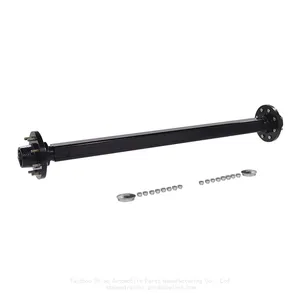 2000lb, 6‑Hole | Park Model RV, Boat Trailer, Utility Trailer Chassis Wheel Hub Unit, Spindle, Axle Assembly, Rubber Torsion Axle thumbnail-3