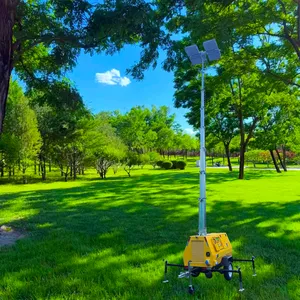 9-meter Telescopic Diesel Generator Set Lighting Beacon Tower thumbnail-5