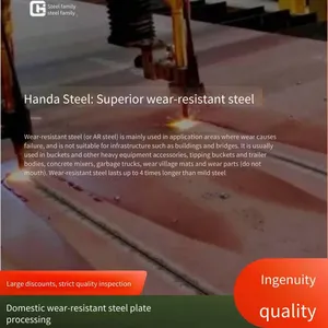 Ruigang Imported Hardox Wear-resistant Steel Plate, Wear-resistant Steel Plate, Laser Cutting Supported, Custom Processing According to Drawings thumbnail-3
