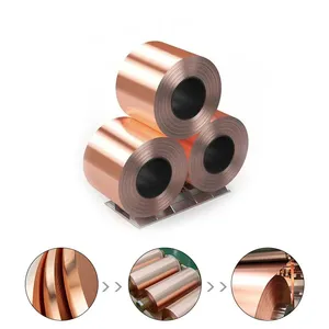 Copper Coil for Air Conditioner Evaporator Fins thumbnail-5